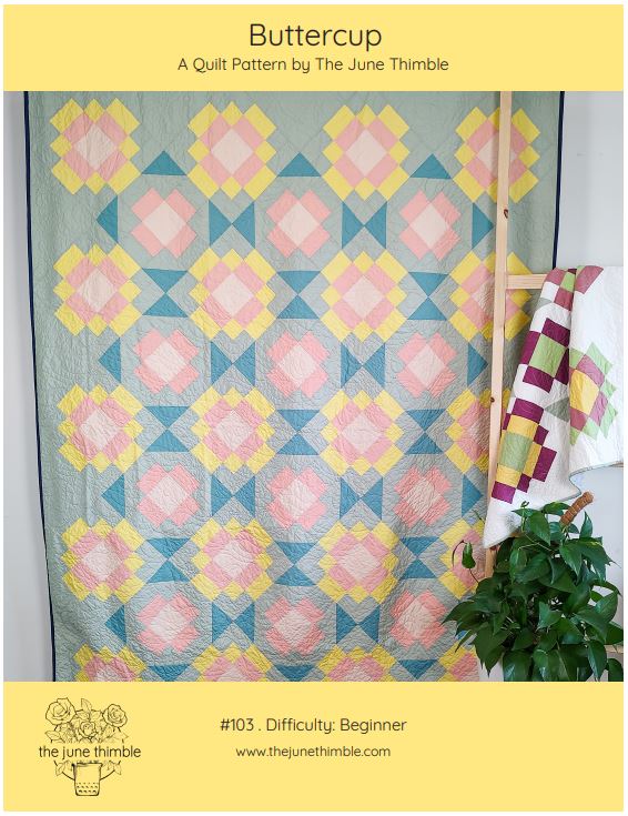 Buttercup PAPER quilt pattern