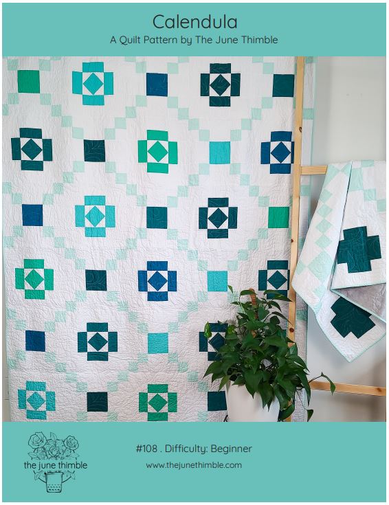 Calendula PDF quilt pattern