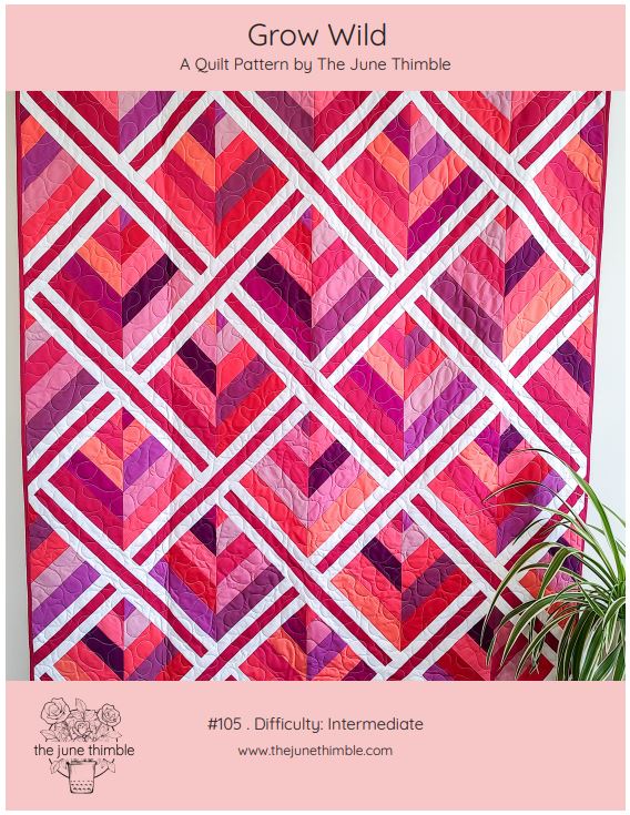 Grow Wild PDF quilt pattern