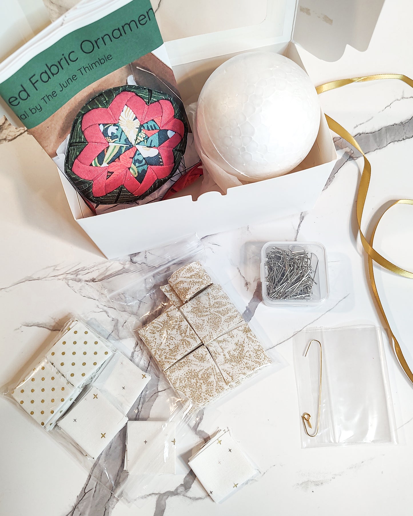 PREORDER Wholesale Folded Fabric Ornament Kit