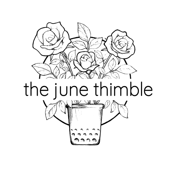 The June Thimble logo