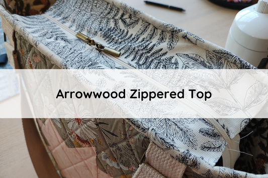 Arrowwood Zippered Top