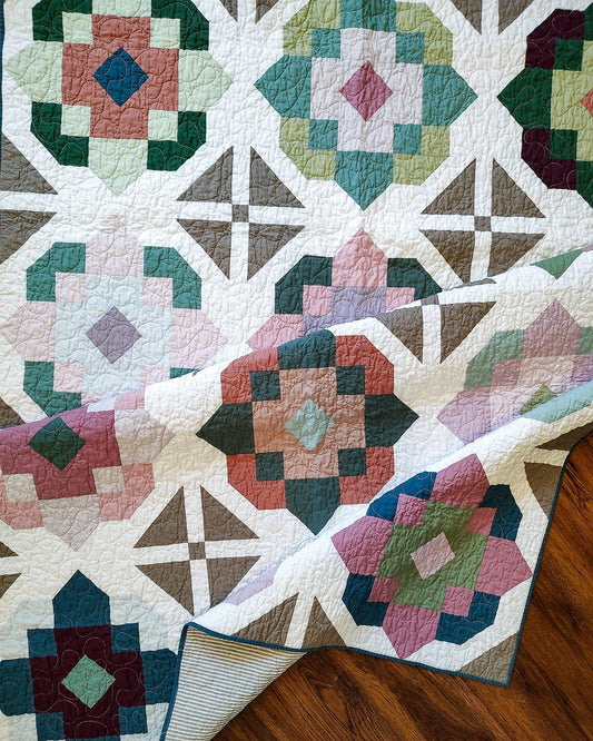 Southern Amaryllis - Pure Solids Scrappy Version