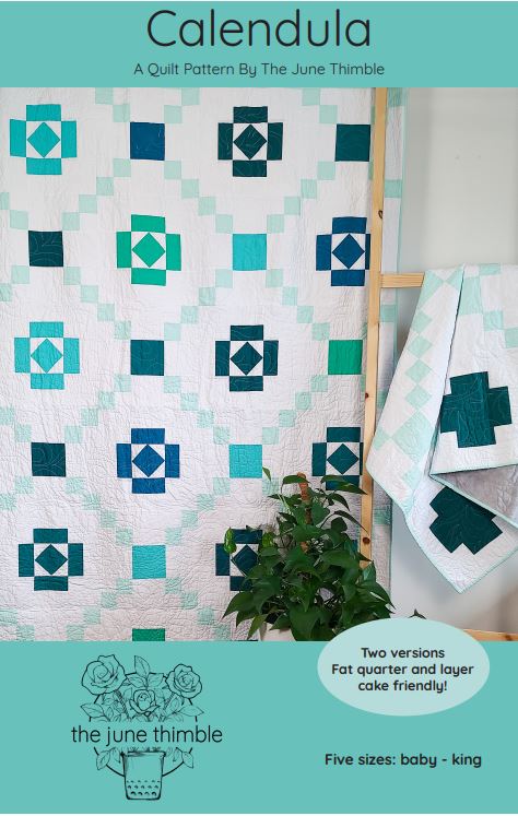 Calendula PAPER quilt pattern