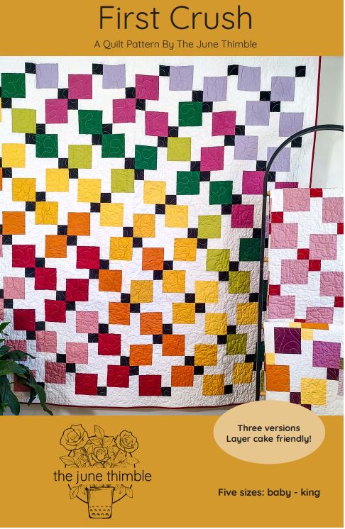 First Crush PAPER quilt pattern