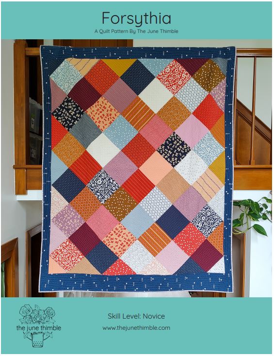 Forsythia Quilt Tutorial Printable