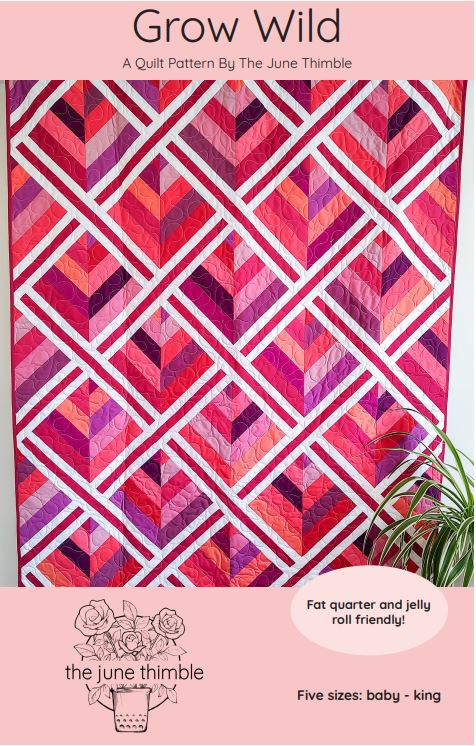 Grow Wild PAPER quilt pattern
