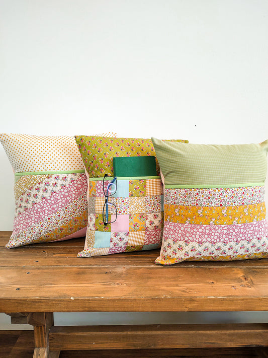 Quilt-as-you-go Pocket Pillow Wholesale (Set of 6)