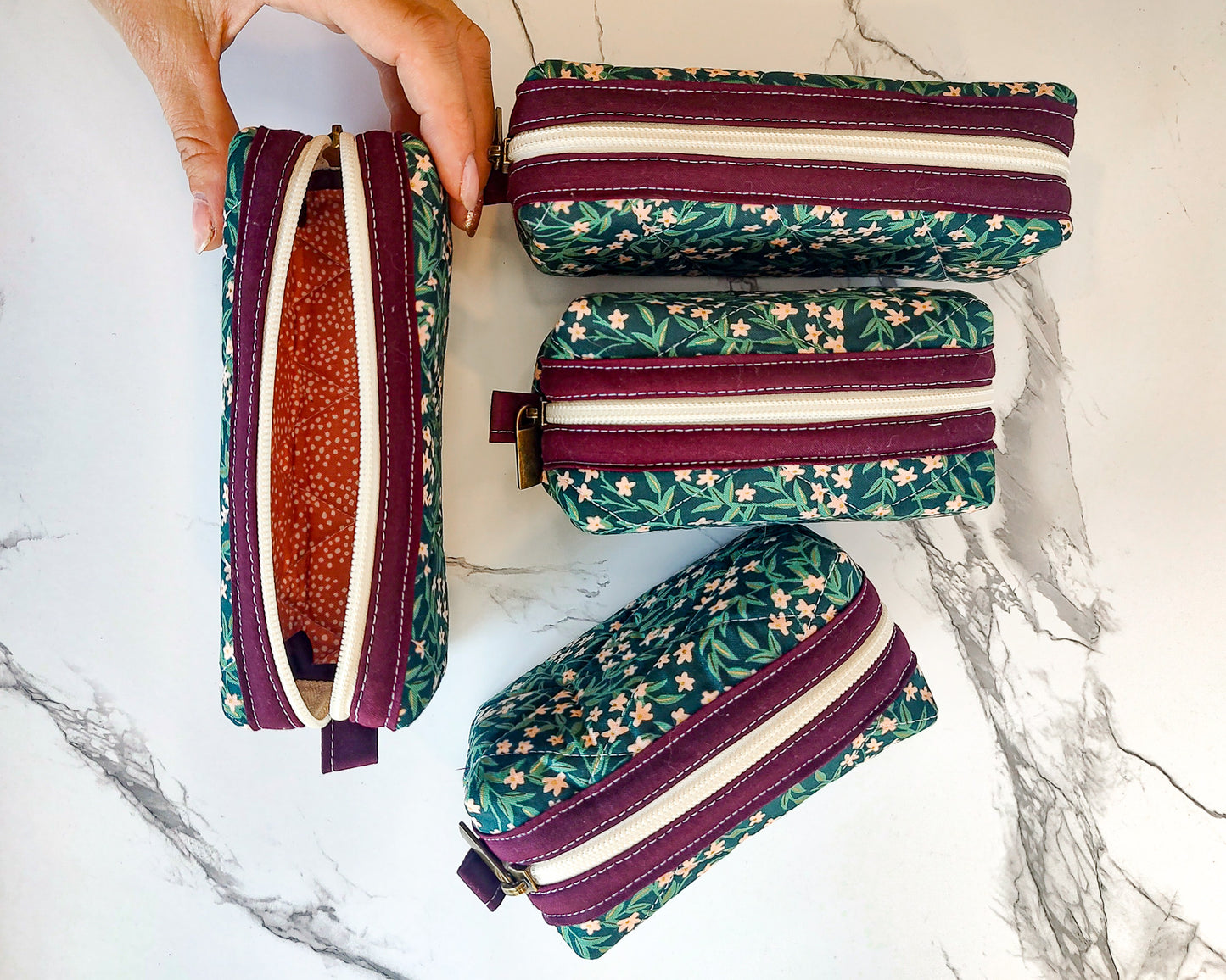 Bellflower Pouches Wholesale (Set of 6)