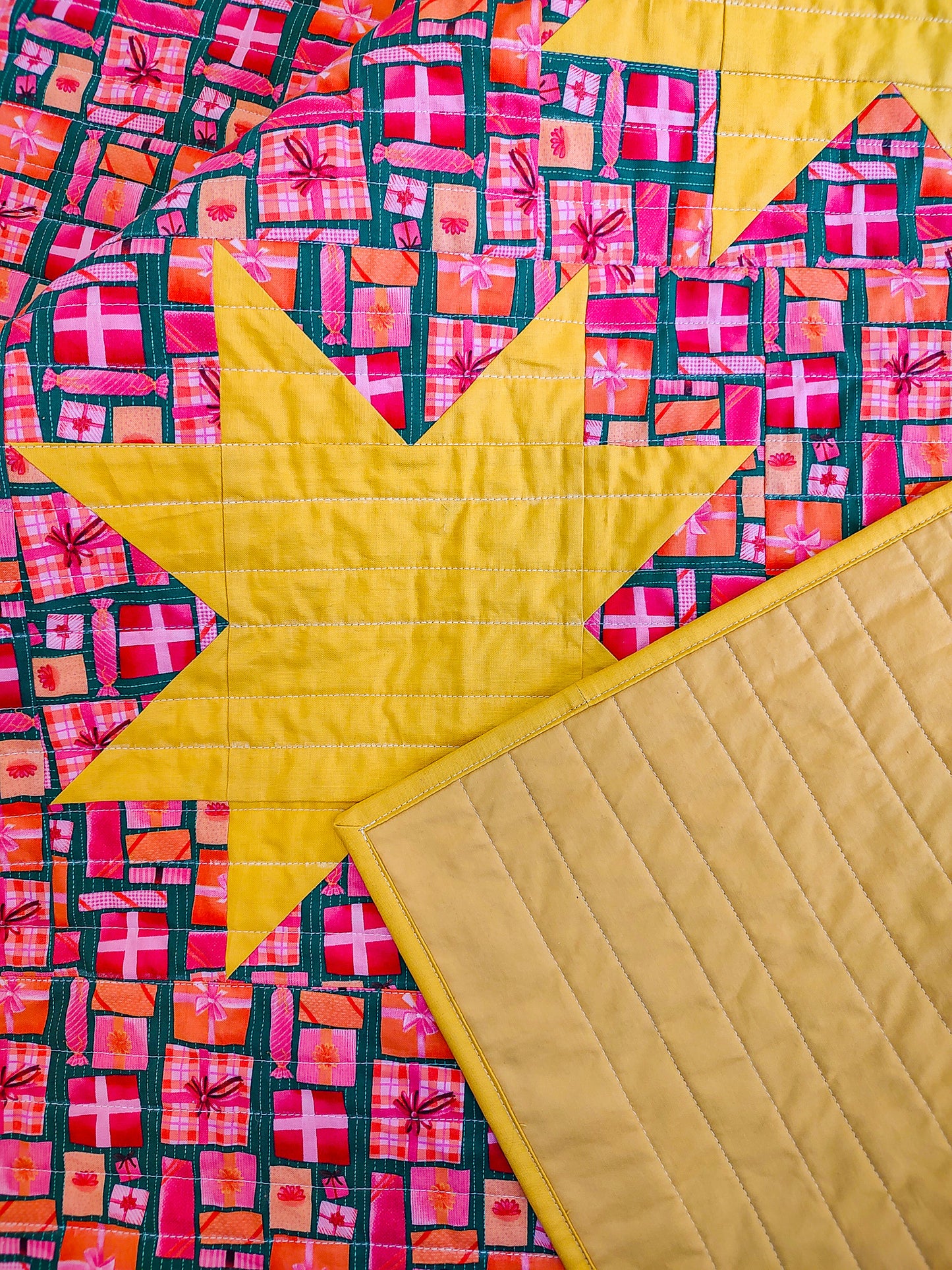 Starflower Quilt Tutorial Printable