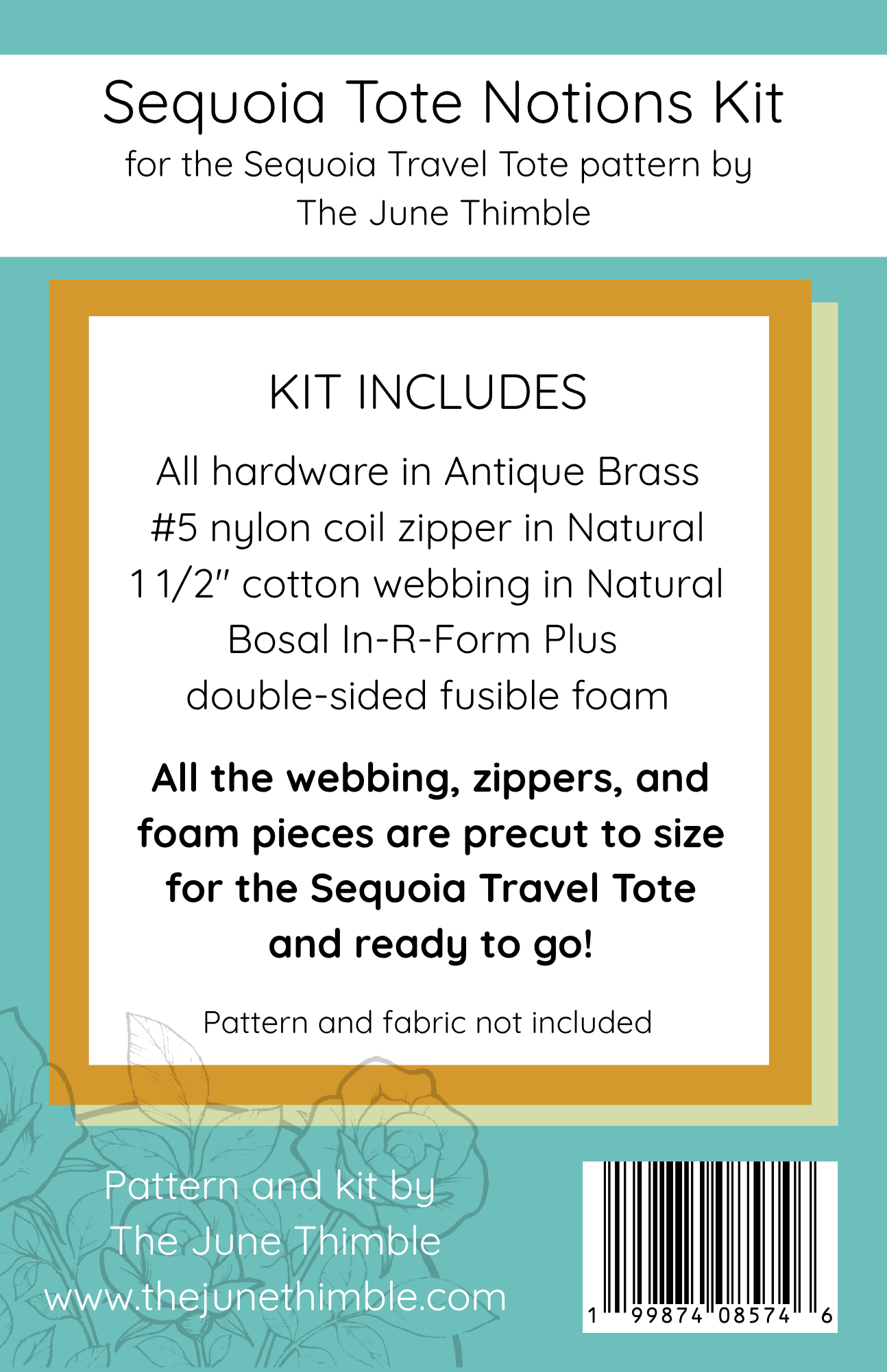 Sequoia Notions Kit Wholesale (Set of 6)