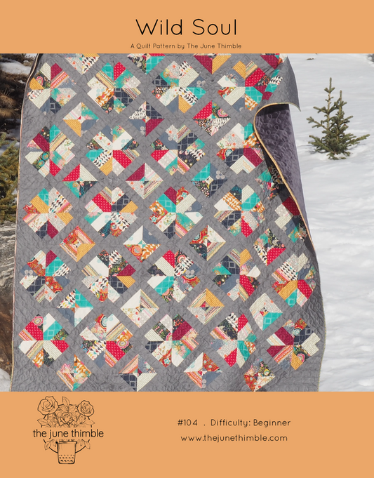 Wild Soul PAPER quilt pattern