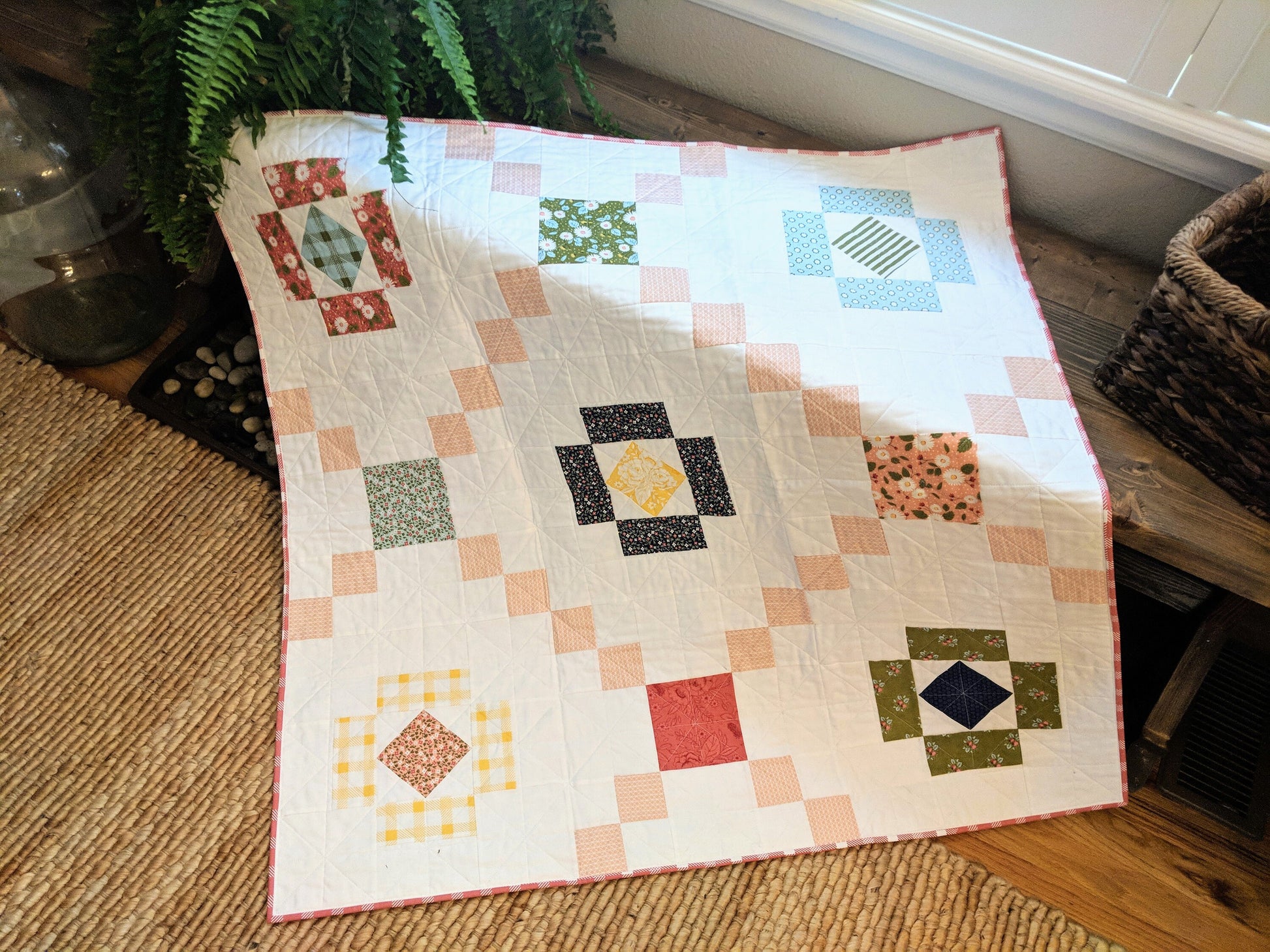 Calendula PAPER quilt pattern