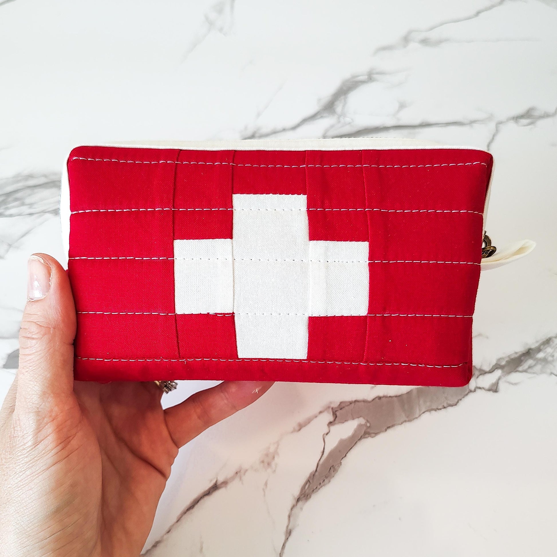 Yarrow First Aid Kit and Patchwork Quilted Pouch