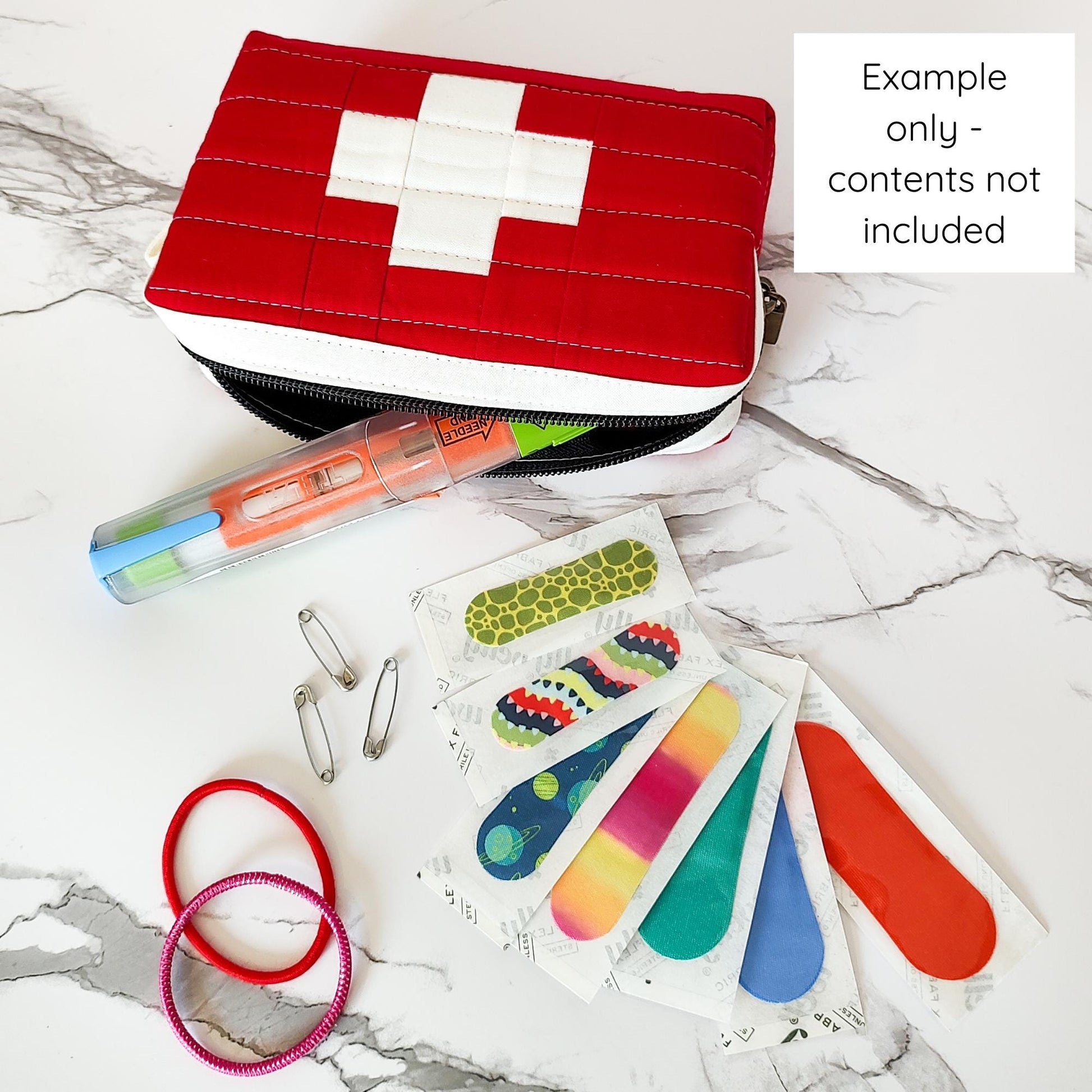 Yarrow First Aid Kit and Patchwork Quilted Pouch