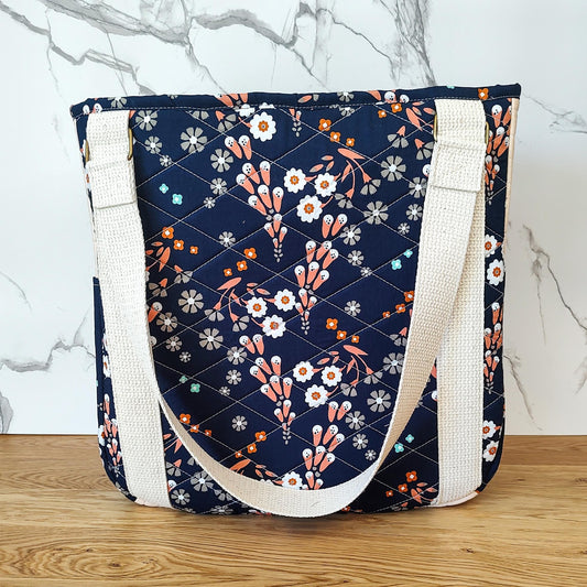 Arrowwood Quilted Tote Bag