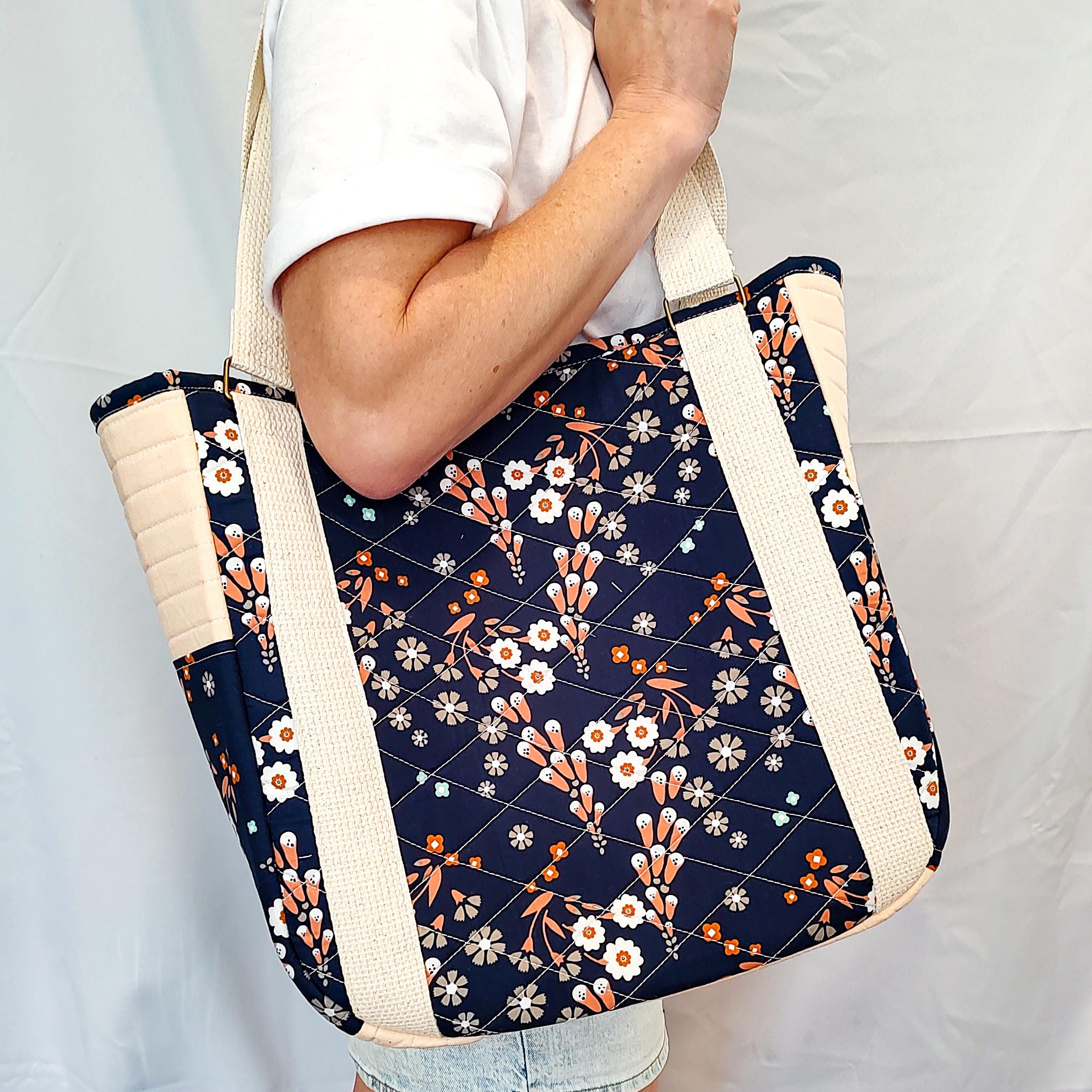 Arrowwood Quilted Tote Bag