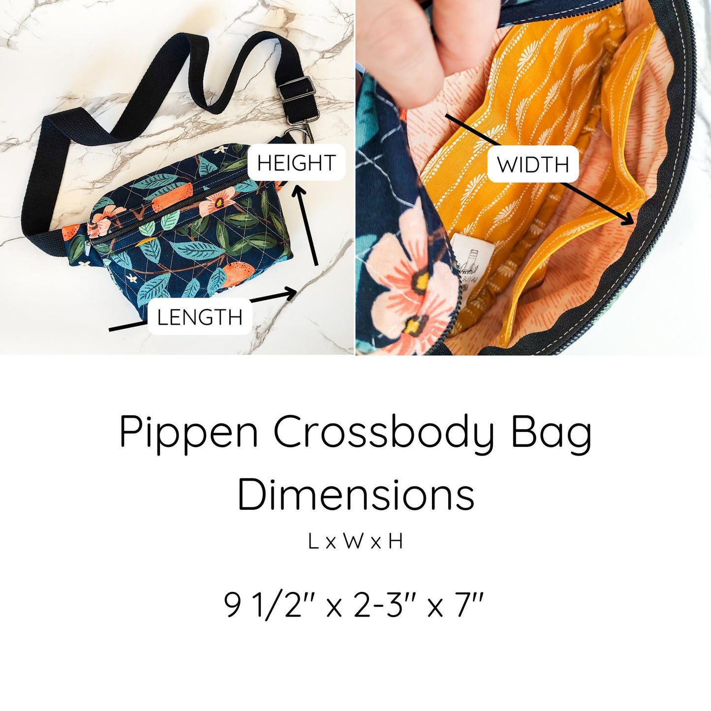 Pippen Quilted Crossbody Bag