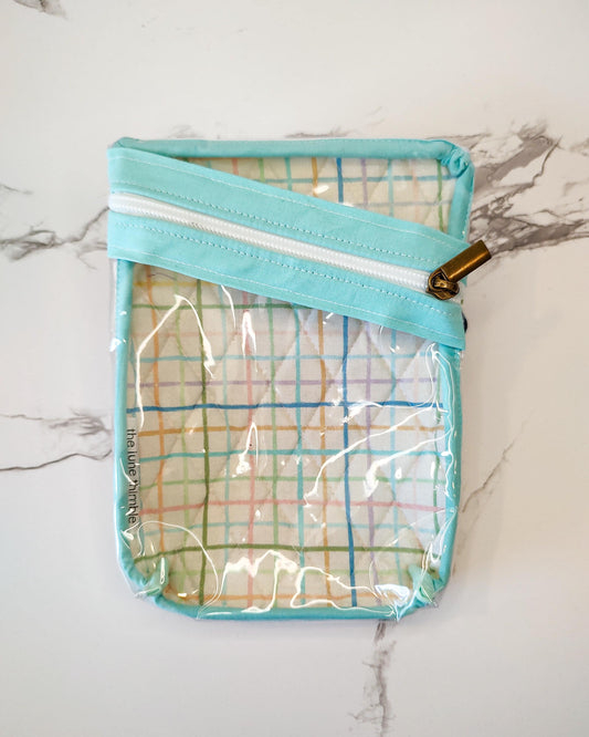 Meadowrue Clear Zippered Pouch