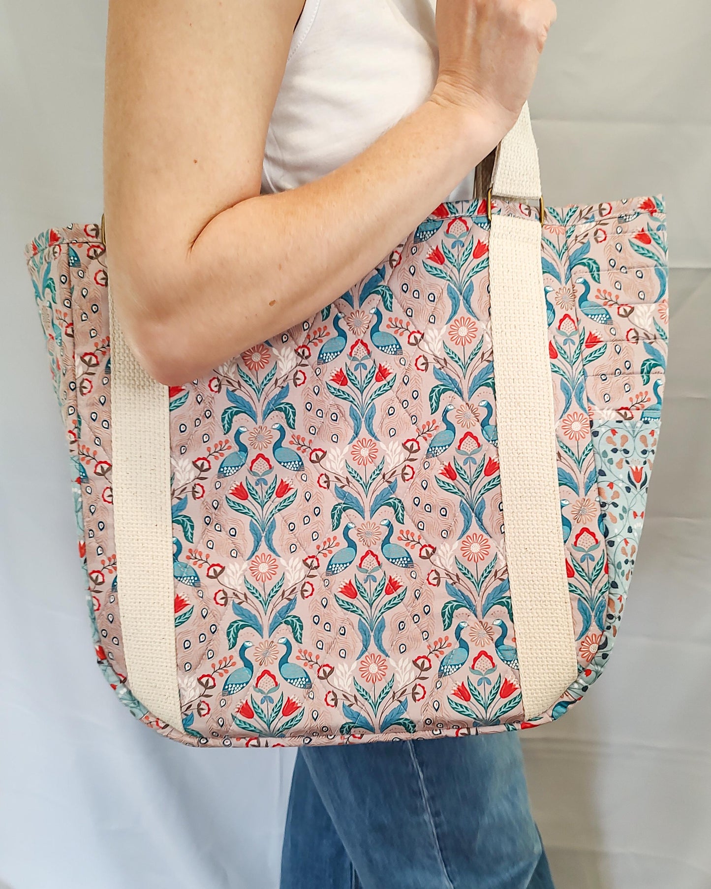 Arrowwood Quilted Tote Bag