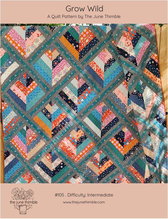 Grow Wild PDF quilt pattern