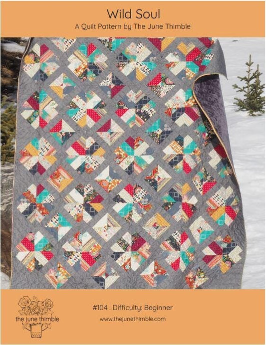 Wild Soul PAPER quilt pattern