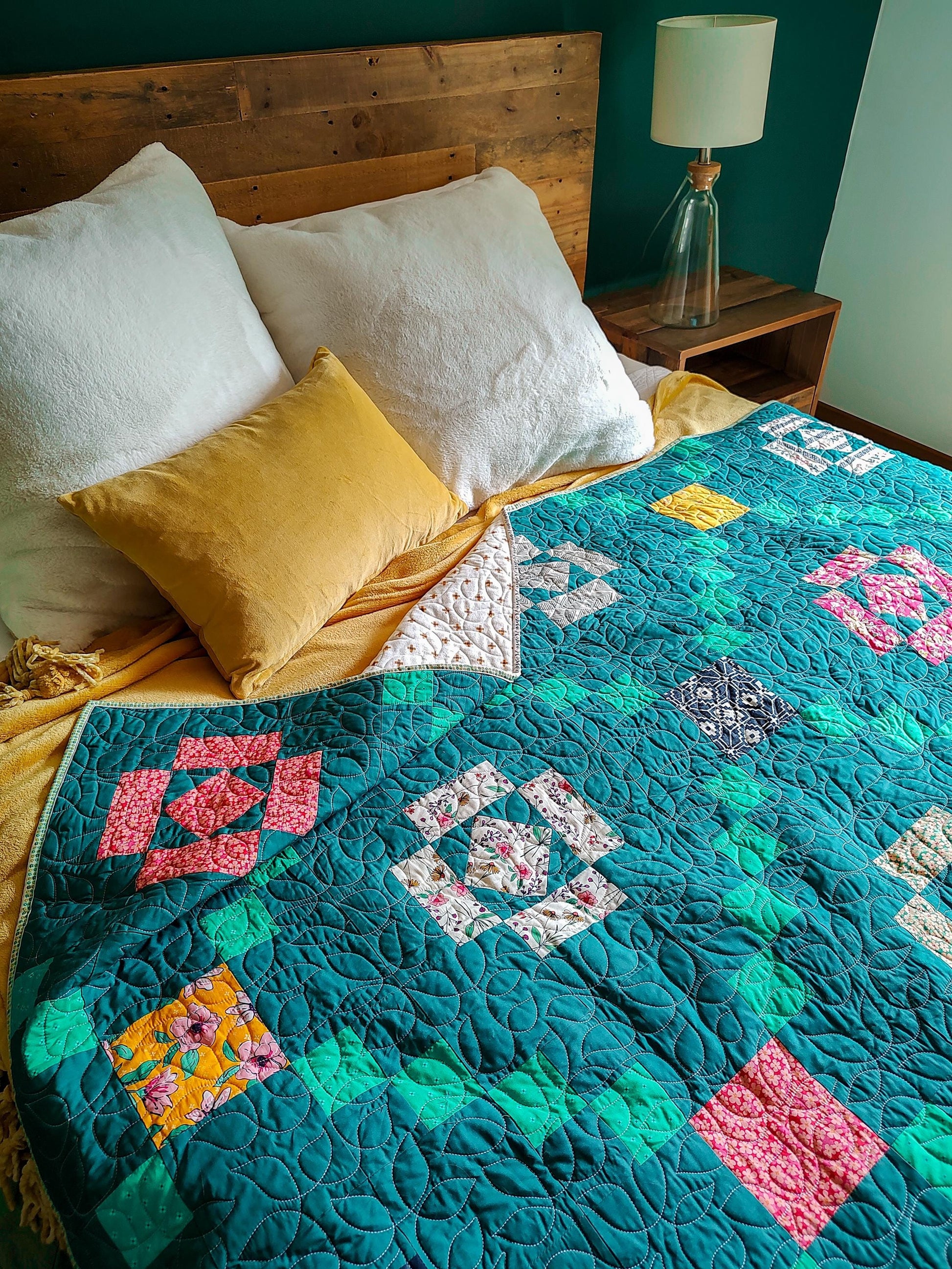 Calendula PDF quilt pattern