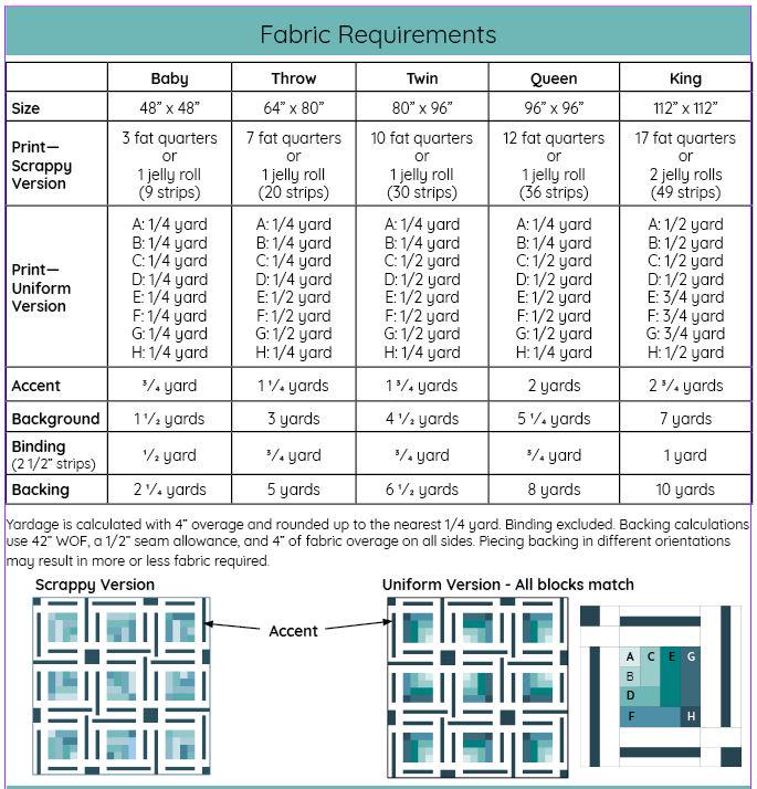 Cabin Frost PDF Quilt Pattern