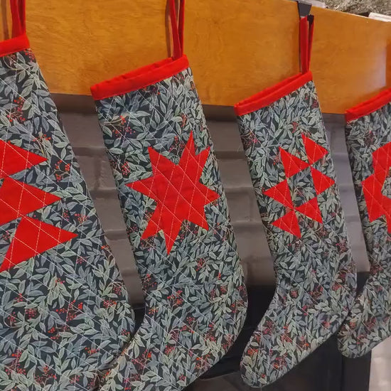 Snowfall Stockings PDF Pattern